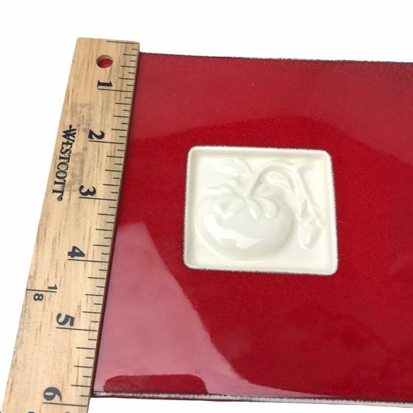 VINTAGE - PULL CART NYC Decor 1990's Serving Decorative Trivet Tomato in a Vine - Picture 9 of 10